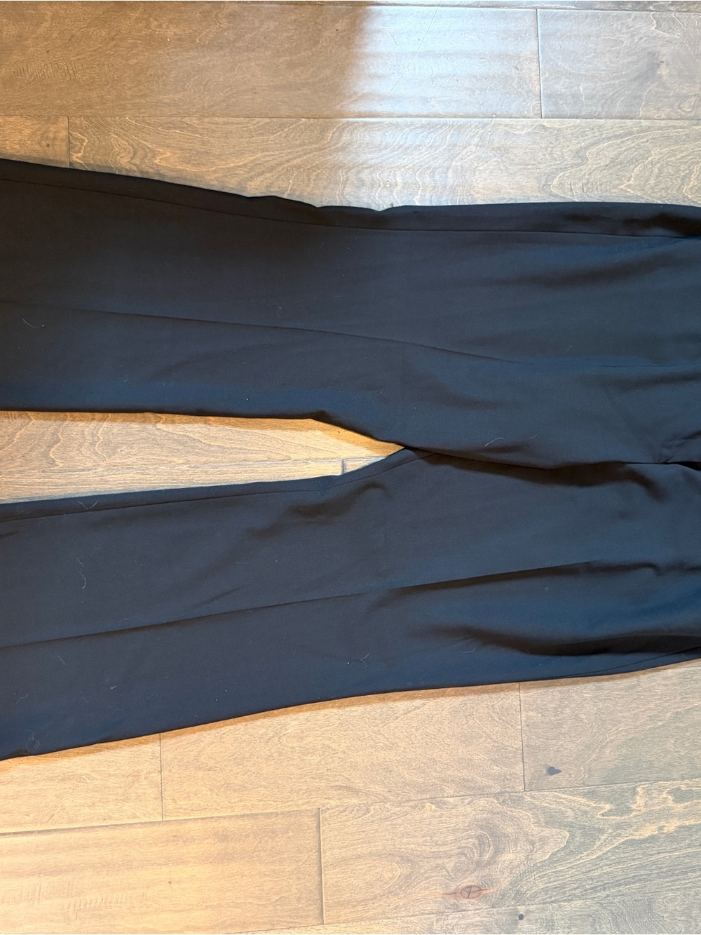 Anne Klein Black Wide-Leg Trousers